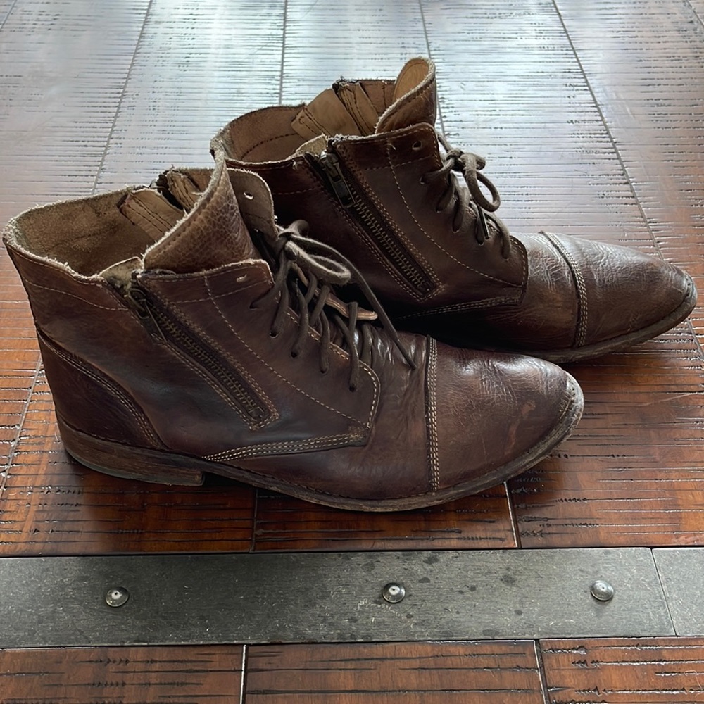 Bed Stu size 10 ankle bootie